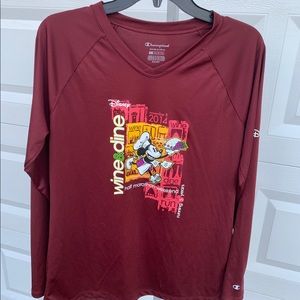 Disney wine and dine 2014 half marathon long sleeve shirt